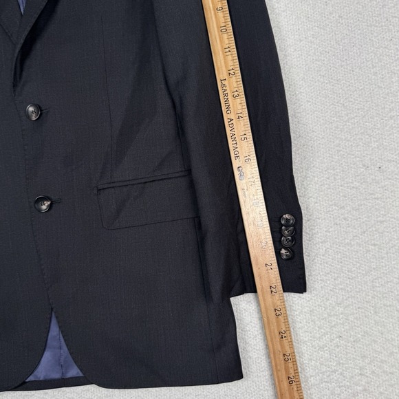 SUITSUPPLY Napoli Blazer Men's 32 Straight Slim‎ Cut Wool 2 Button Zignone Gray - Picture 9 of 14
